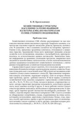 book Хозяйственные структуры населения салтово-маяцкой культуры (СМК) (по материалам селищ степного Подонцовья)