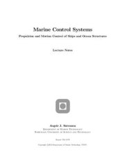 book Marine Control Systems. Propulsion and Motion Control of Ships and Ocean Structures