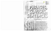 book Phrases, Clauses and Sentences