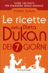 book Le ricette della dieta Dukan dei 7 giorni