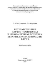 book Государственная научно-техническая и инновационная политика, венчурное финансирование в НГХК