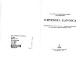 book Slovenska slovnica