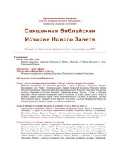book Священная Библейская история Нового Завета