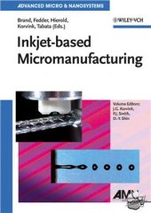 book Inkjet-based Micromanufacturing