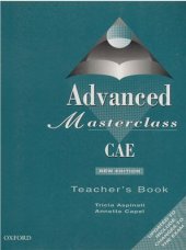 book Advanced Masterclass CAE Teacher's book