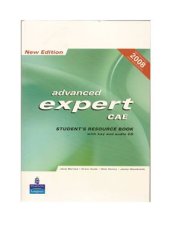 book Advanced Expert CAE Student's Resource book with key and CD