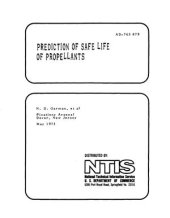 book Prediction of safe life of propellants