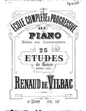 book École complète et progressive du piano. Livre 3