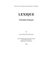 book Lexique kɔ́ɔnzime-français