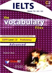 book IELTS. The vocabulary files. Advanced. Student's book+keys