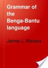 book A Grammar of the Benga Language