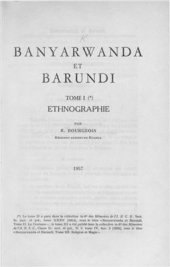 book Banyarwanda et Barundi: Ethnographie