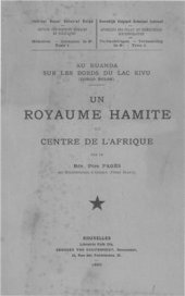 book Un royaume hamite au centre de l'Afrique