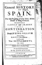 book The General History of Spain