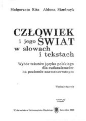 book Człowiek i jego świat w słowach i tekstach
