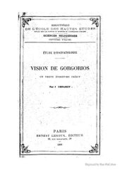 book Vision de Gorgorios: un texte éthiopien inédit