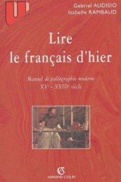 book Lire le français d'hier