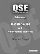 book Quick Smart English Advanced - Teacher's Guide