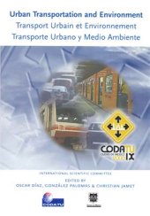 book Urban Transportation and Environment