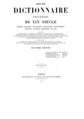 book Grand dictionnaire universel du XIXe siècle. Tom 8 (F-G) [Большой универсальный словарь XIX в.]