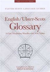 book English / Ulster-Scots Glossary