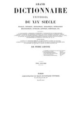 book Grand dictionnaire universel du XIXe siècle. Tom 9 (H-K) [Большой универсальный словарь XIX в.]