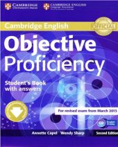 book Cambridge English. Objective Proficiency - Second Edition. Student's Book - Part 1