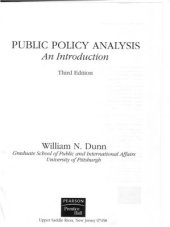 book Public Policy Analysis