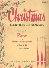 book 36 Christmas carols and songs. Book 3