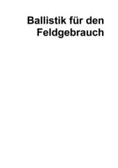 book Ballistik für den Feldgebrauch
