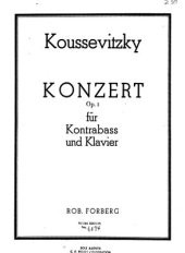 book Konzert für Kontrabass und Klavier