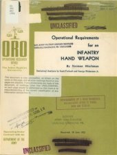 book Operational Requirements for an infantry hand weapon