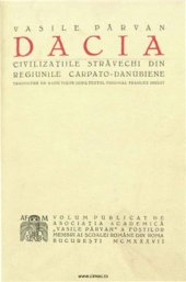 book Dacia: civilizaţiile străvechi din regiunile Carpato-Danubiene