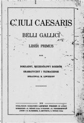 book Belli Gallici Liber primus