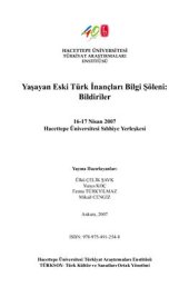 book Yaşayan Eski Türk İnançları Bilgi Şöleni