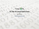 book 51 Tips for Excel Enthusiasts