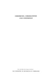 book Chemistry of Heterocyclic Compounds. Volume 31. Chromenes, Chromanones, and Chromones