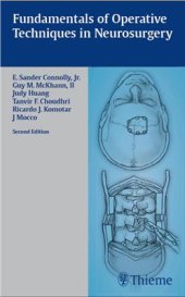 book Fundamentals of Operative Techniques in Neurosurgery