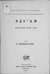 book Sji'ah: Rasionalisme dalam Islam