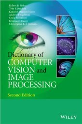 book Dictionary of Computer Vision and Image Processing