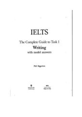 book IELTS. The Complete Guide to Task 1. Writing with Model Answers