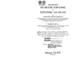 book Diccionario Guaraní-Español y Español-Guaraní / Ñe'êngueryru Avañe'e-Caraiñe'ê Ha Caraiñe'ê-Avañe'ê