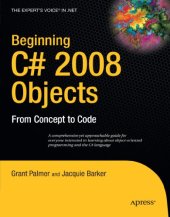 book Beginning C# 2008 Objects: From Concept to Code