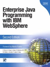 book Enterprise Java Programming with IBM WebSphere