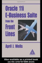 book Oracle 11i E-Business Suite from the Front Lines