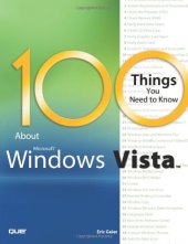 book 100 Things You Need to Know about Microsoft Windows Vista