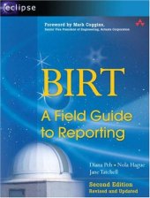 book BIRT, a field guide to reporting