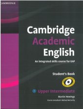 book Cambridge Academic English Upper-Intermediate Student's Book