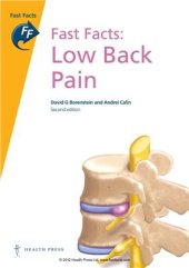 book Fast Facts: Low Back Pain