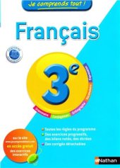 book Je comprends tout! Français 3e